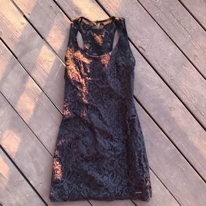 A&F Navy Lace Dress